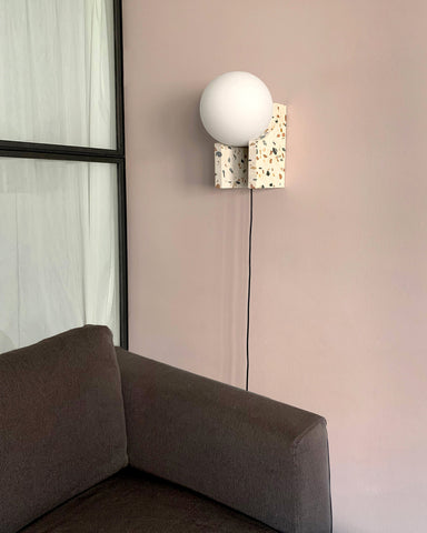 MET Stand Alone & Wall Lamp | Grey